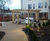 Oak pergola with steam-bent laminated rails at show home 3