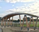 Bespoke athletes' shelter for Alexandria Stadium