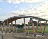 Bespoke athletes' shelter for Alexandria Stadium - on this page