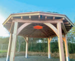 Bespoke outdoor classroom with green roof for school
