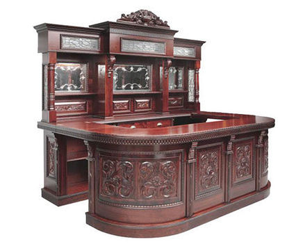 Rounded end front and back bar