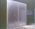 Industrial acoustic doors