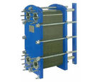 Gasketed plate boiler separation heat exchangers