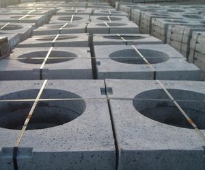 Precast concrete gully covers
