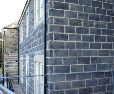 Blackened Punch Faced Walling Stone