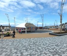 AluExcel edging, Station Square, Portrush