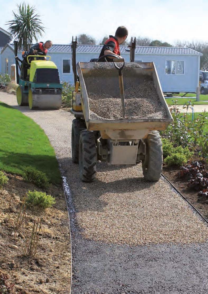 ExcelEdge AluExcel recycled aluminium landscape edging Kinley ESI