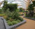 Flexible aluminium edging for roof garden pathways 2