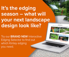 New interactive site for landscape edging design
