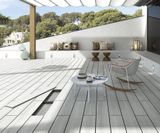 Amazing safe terraces made easy with porcelain decking - on this page