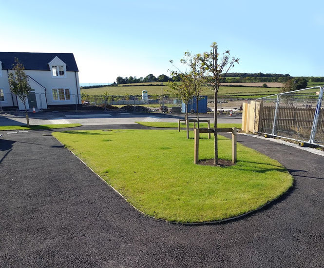 AluExcel edging for Aberdeen housing development