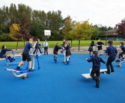 Education outdoor gym equipment bundle