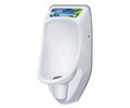 Urimat Compactinfo small urinal with illuminated display