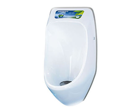 URIMAT EcoInfo waterless urinal with illuminated display