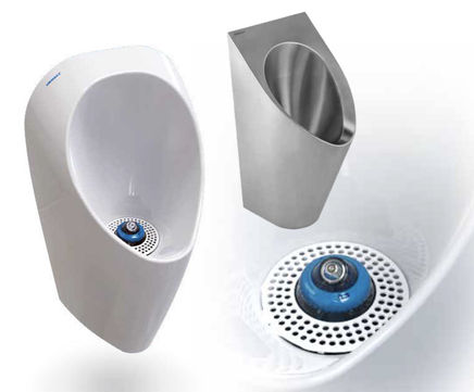 The new, revolutionary URIMAT CS self-cleaning urinal