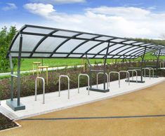 Bespoke Cycle Shelter, Bath Spa University Newton Campus