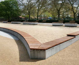 Fast-track Granite Benches, Bishops Park & Fulham Palace