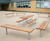 Sheldon Timber Topped Bench - SBN300 1