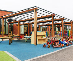 External Furniture, Shelters, Canopies; Primary School