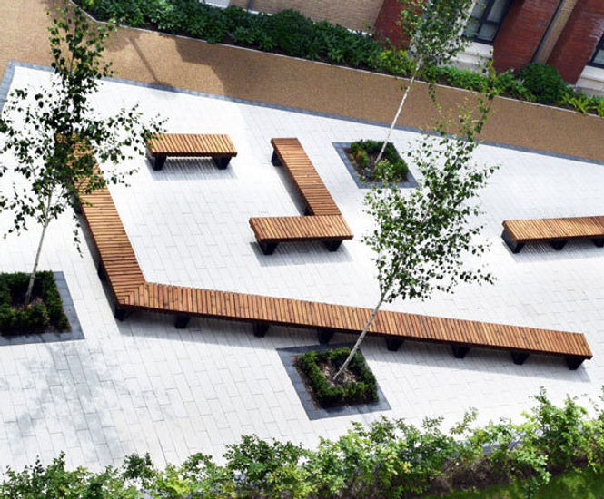 External furniture for educational project in Walmgate