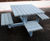Sheldon recycled plastic picnic table - SPT302 5