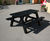 Pewsham Recycled Plastic Picnic Table and Bench - PPT401 2