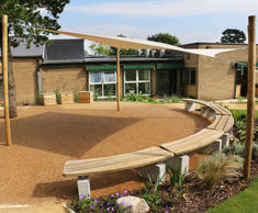Range of Benches, Planters and Bins for Community Centre