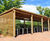 Cycle shelter with green roof plus bin store for business park 2