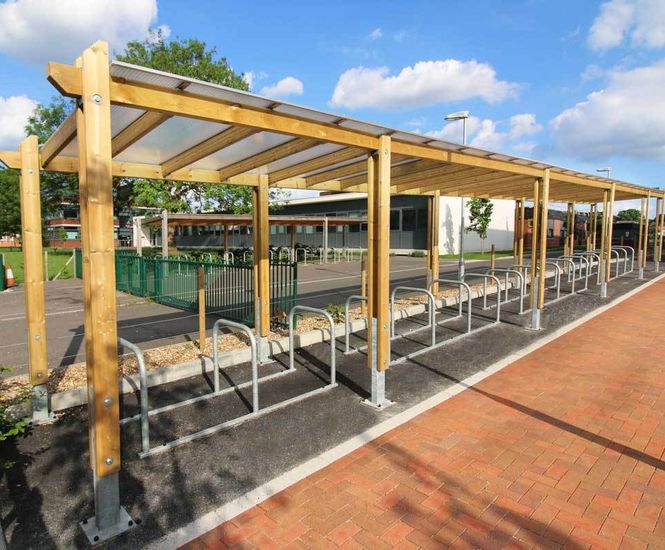 Street furniture package for Maiden Erlegh School