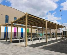 Cycle Shelters with CCTV for Enterprise Academy