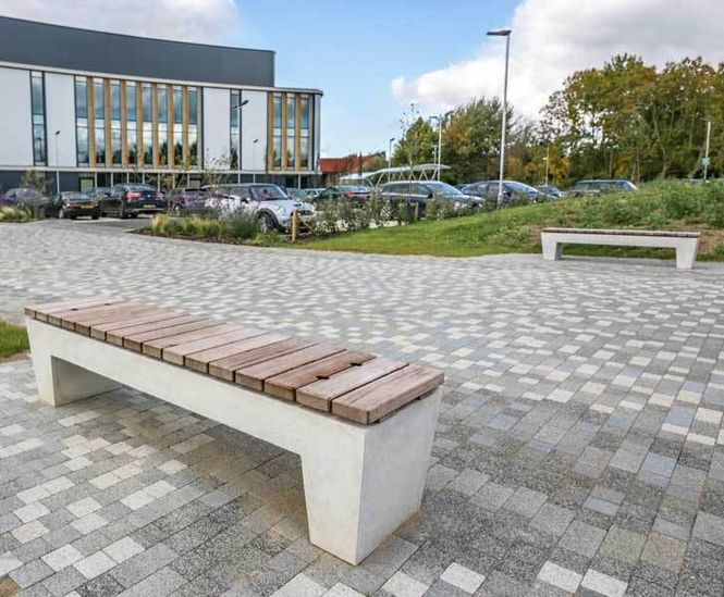 Bespoke Concrete Benches for The Bradfield Centre