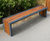 Langley Steel Framed Bench - LBN117 5