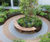 Bespoke Hardwood Spiral Bench for Community Garden 3