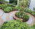 Bespoke Hardwood Spiral Bench for Community Garden 6