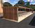 Timber-clad cycle shelter for John Taylor Free School 0