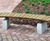 Sheldon Curved Plinth Mounted Bench - SBN305 2