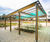 Bespoke canopy and external furniture for new academy 8