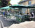 Recycled plastic picnic tables - De la Hayes Restaurant 0