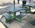 Recycled plastic picnic tables - De la Hayes Restaurant 1