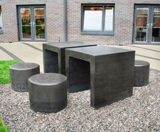Pewsham Solid Pre-Cast Concrete Picnic Table - PPT406
