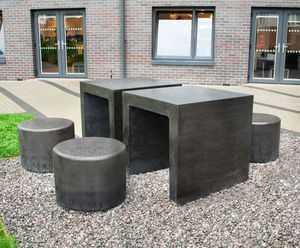 Pewsham Solid Pre-Cast Concrete Picnic Table - PPT406