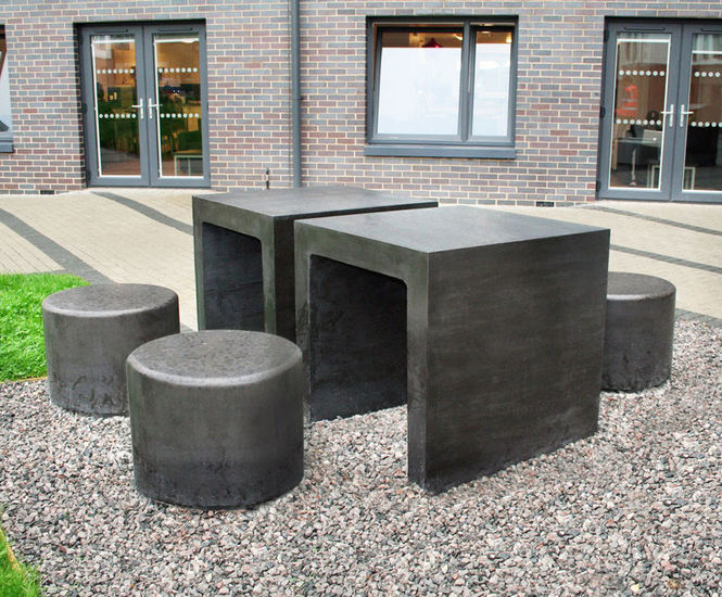 Pewsham Solid Pre-Cast Concrete Picnic Table - PPT406