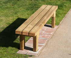 Sheldon All Timber Bench - SBN309