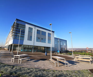 Street furniture solution for Weston College, Somerset