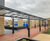 Canopies, covered walkways and planter/seats for school 0