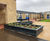 Canopies, covered walkways and planter/seats for school 10