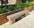 Sheldon Rustic Timber Bench - SBN317 0
