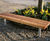 Sheldon Timber Topped Bench - SBN300 3