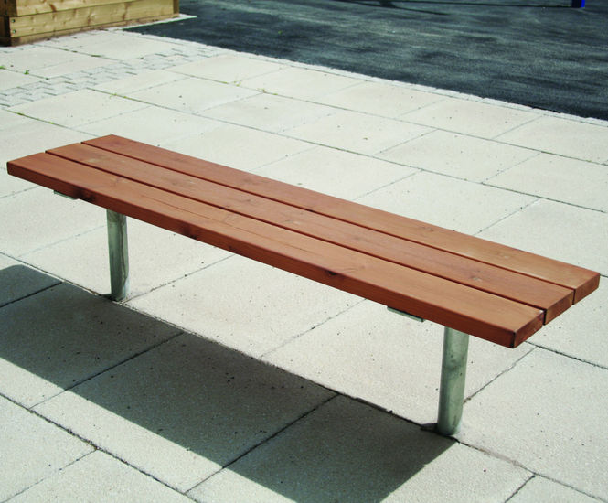 Sheldon Timber Topped Bench - SBN300
