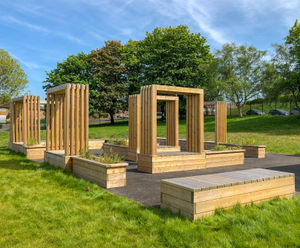 Bespoke Street Furniture for Leesons Primary School
